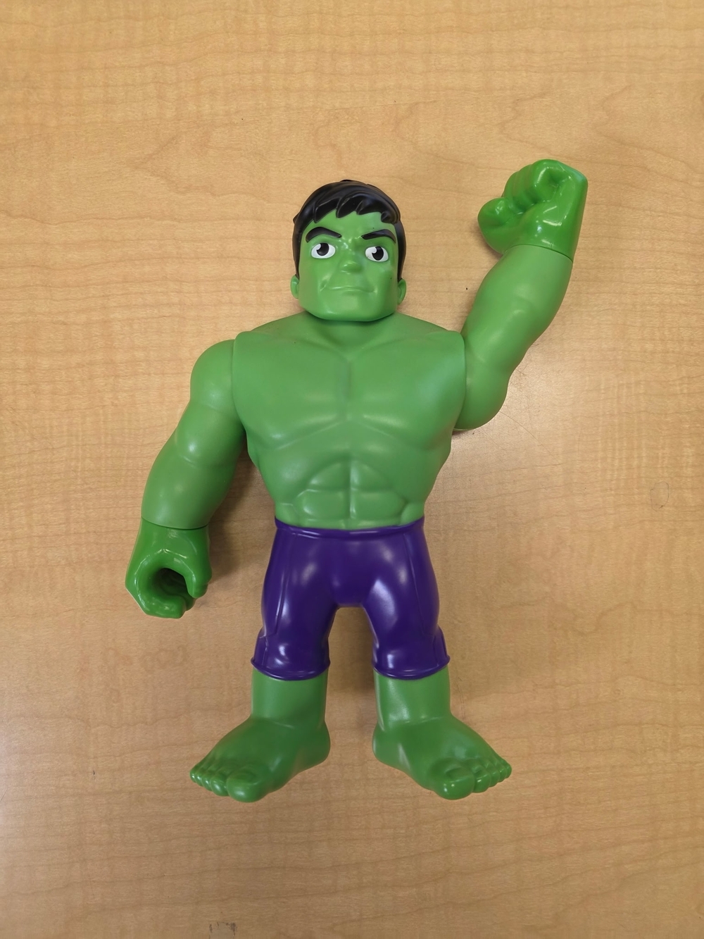 Hulk  Superhero Action Figure with Purple Shorts - Kids Toy